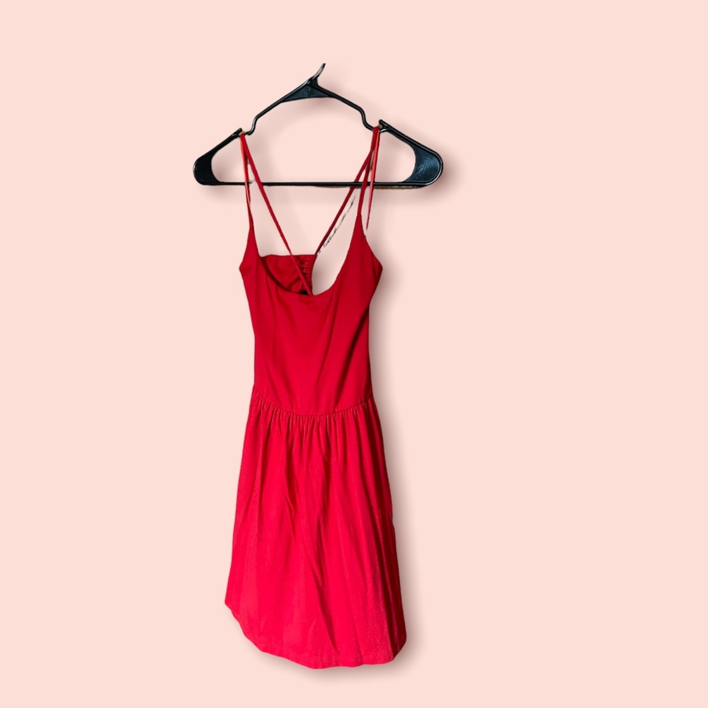 Susana Monaco red dress